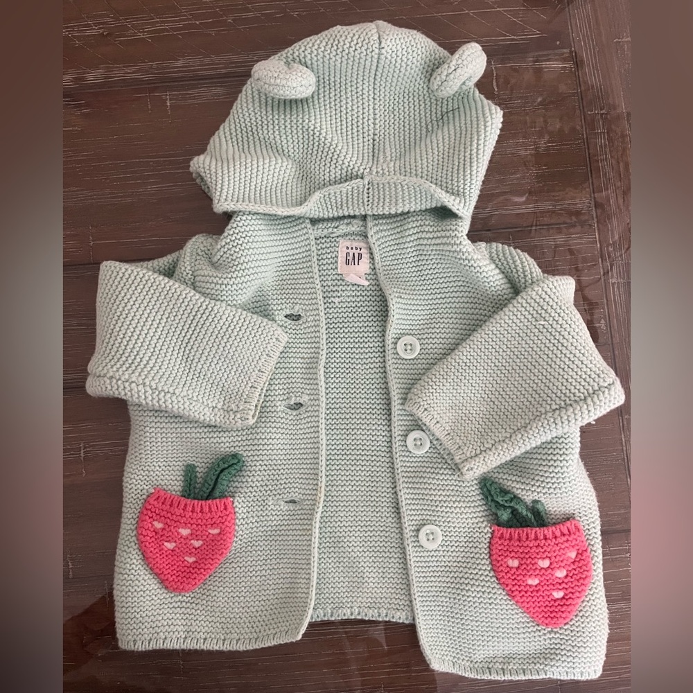 Baby Gap strawberry sweater